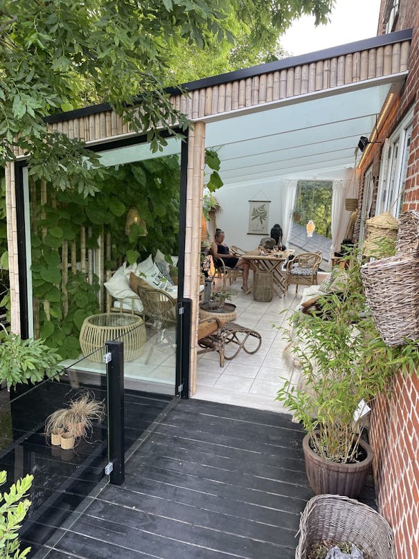 Overdækket terrasse Overdækket terrasse